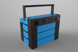 joule case prototype 3d cad rendering