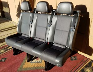 sprinter van conversion three person bench seat