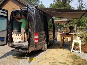 Sprinter Van Conversion - CreatID in action